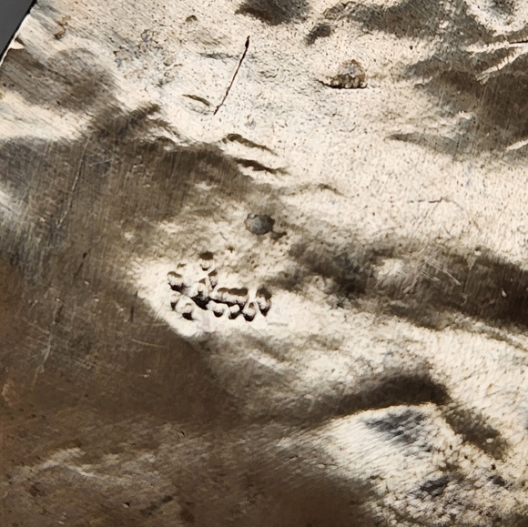 Silver & Gold Mosaic Turquoise Necklace - Picture 13 of 15